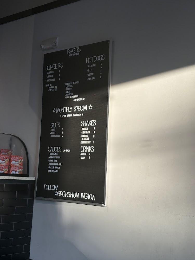 BRGRS Huntington Menu image 2